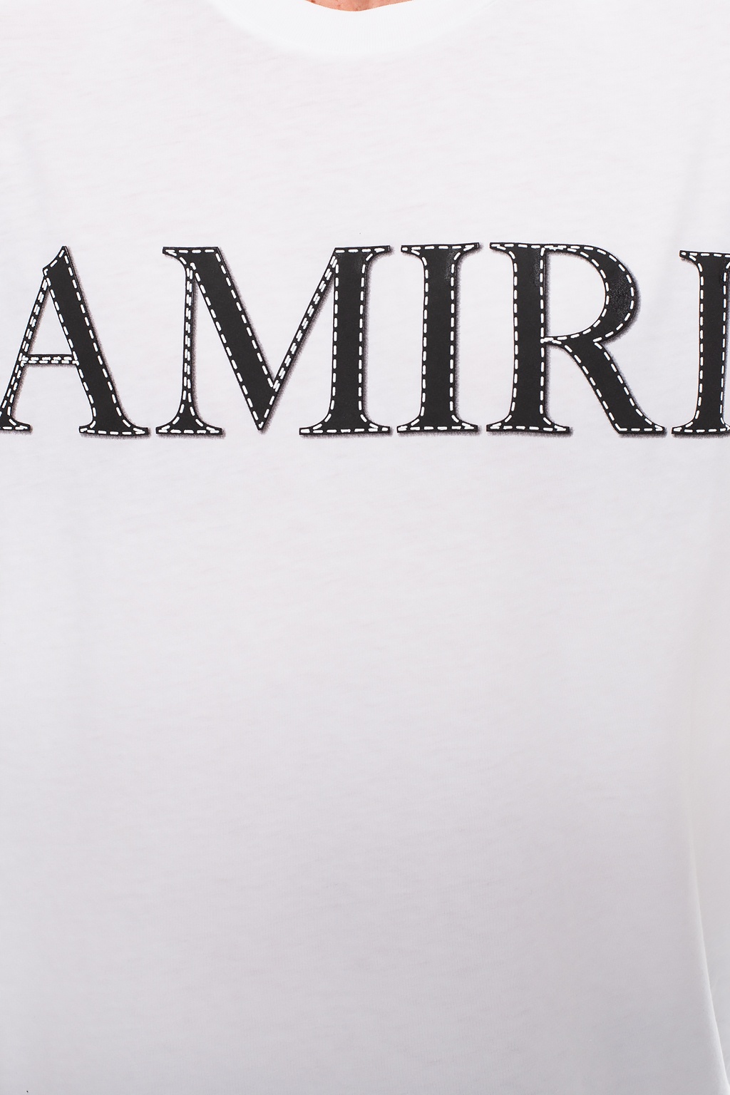shirt Amiri - Logo T - High-neck Sweater With Tears In